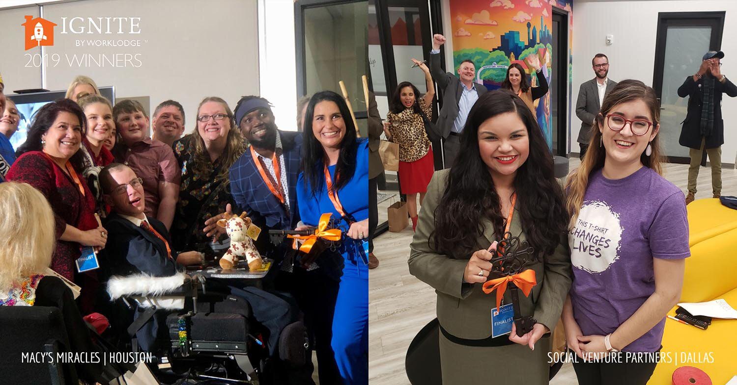 IGNITE Office Space Dallas and Houston Winners - WorkLodge
